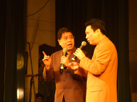 陆鸣与徐勇表演