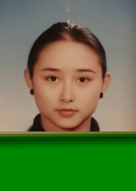 胡静中央戏剧学院1996级表演系艺考证件照
