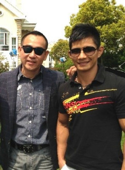 杨建平和著名演员林保怡