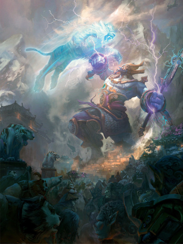 雷神与雪怒之间的战斗