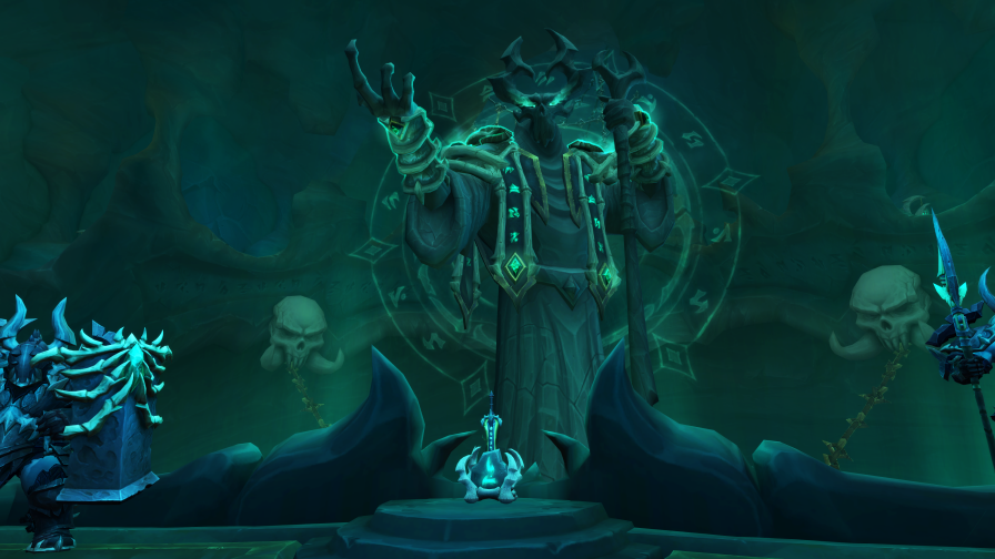 兵主之座中兵主的雕像