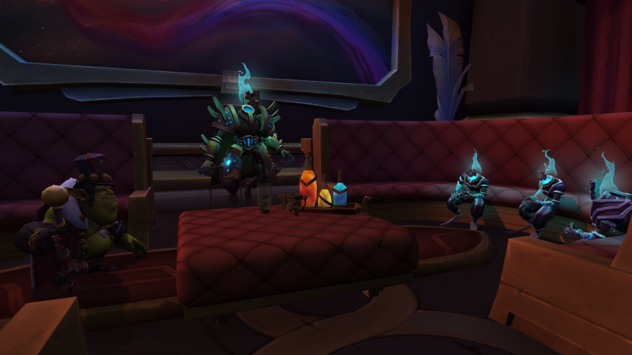 加斯特在塔扎维什与掮灵会面