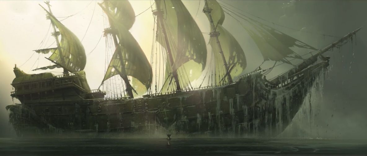 吉安娜升起父亲的旗舰