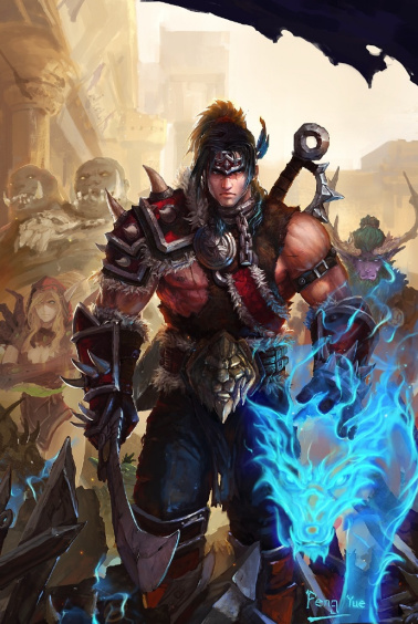 彭钥作品《幽灵之狼——瓦里安》