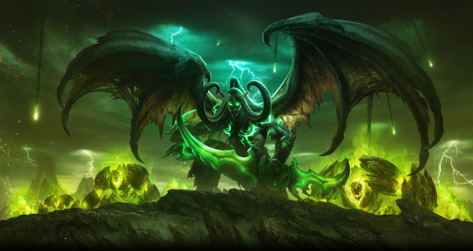 《军团再临》时期的伊利丹