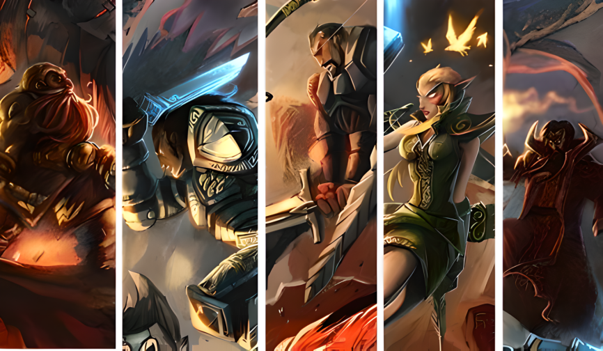 远征军五英雄图片