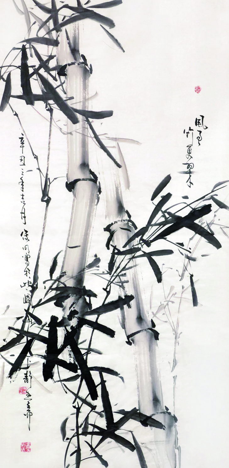 竹报平安，2021，136x68cm-.jpg