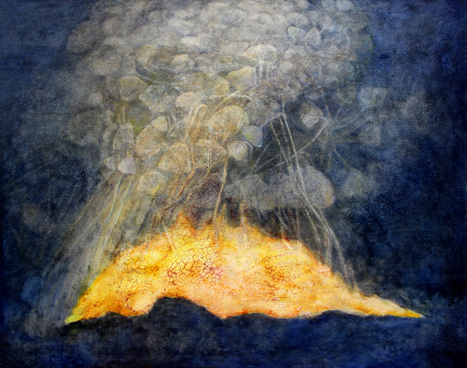 2628号 《海.百合—烈焰》油画 80x100cm 2019.jpg