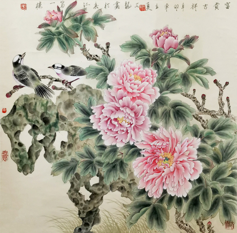 2965号 70x70cm,2011年，富贵吉祥.jpg