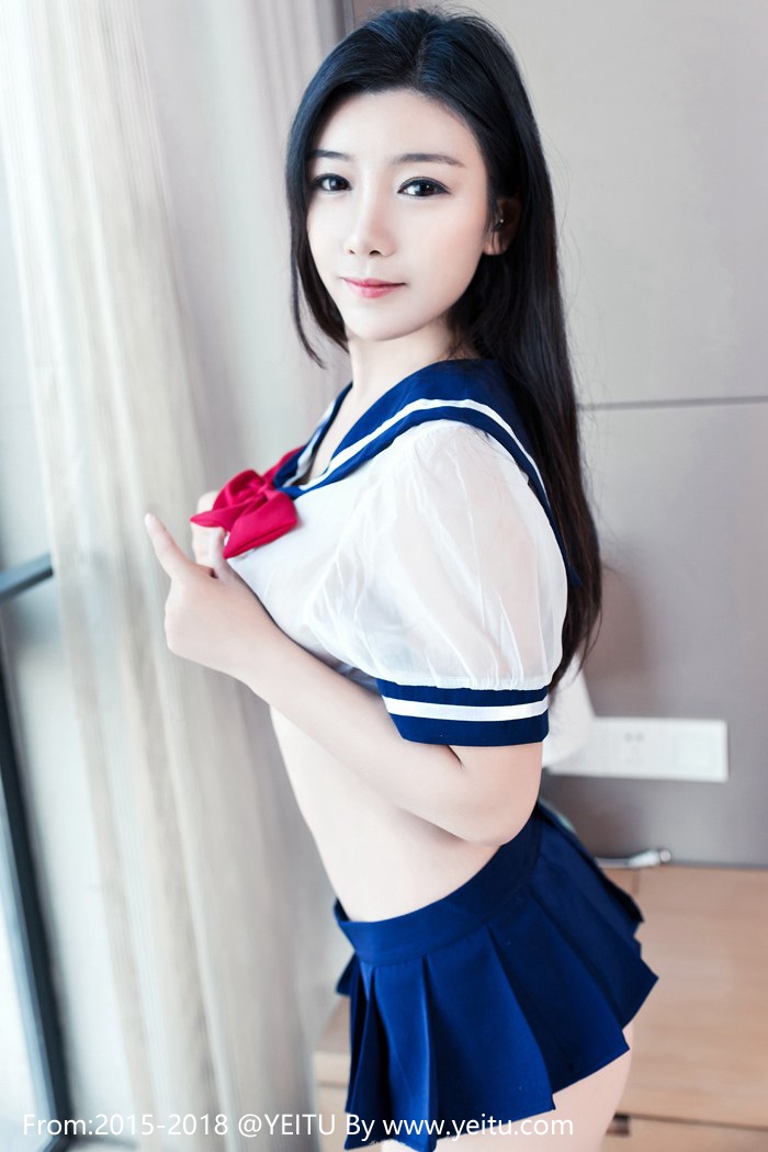 高颜值美女媛美人学生装丰乳肥臀情趣SM内衣诱惑