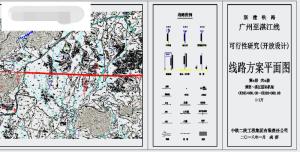 博贺-湛江机场线路平面图