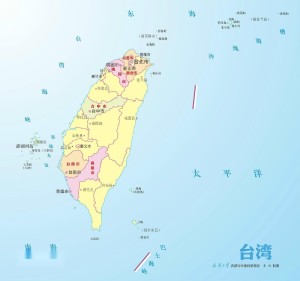 台湾省地图