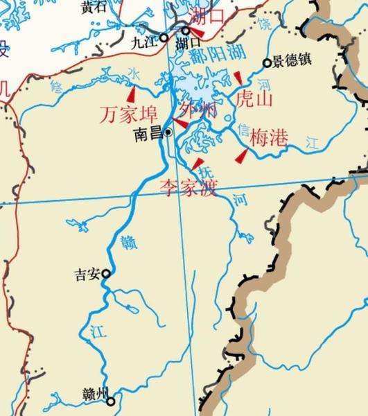 鄱阳湖水系