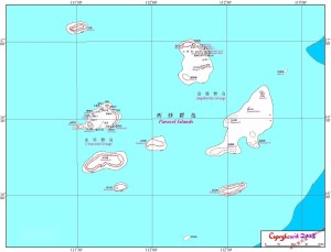 西沙群岛详细图