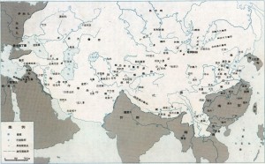 1259年元宪宗蒙哥统治下的蒙古帝国