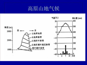 高原山地性气候