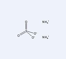 硫酸铵分子结构式