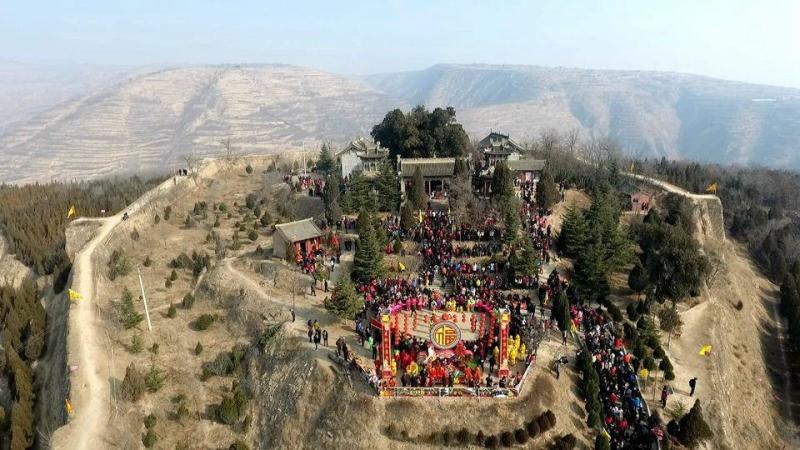 麦积卦台山举行民间祭祀伏羲大典