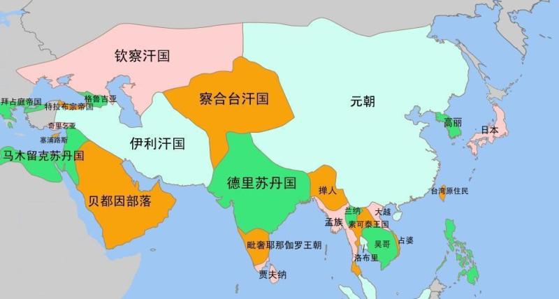 蒙古帝国诸汗国