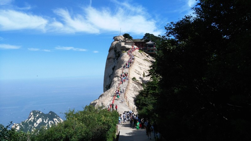 华山西峰