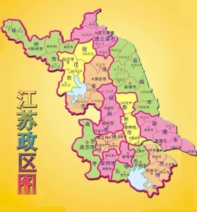 江苏省地图