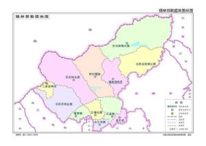 锡林郭勒盟地图