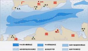 琼州海峡地质构造