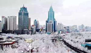 乌鲁木齐雪景