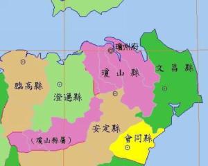 琼山县地图（1905年）